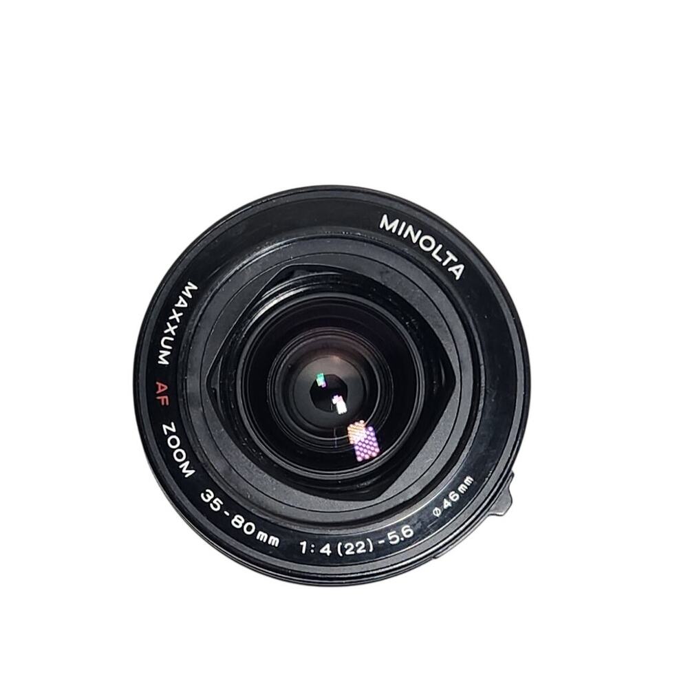 Minolta Maxxum AF Zoom 35-80MM 1:4 (22) -5.6 Lens With Carrying Case Pre-owned